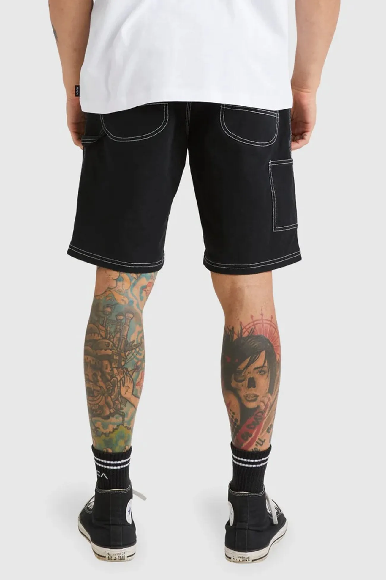 Comfort Layer Wear Americana Carpenter Short Black
