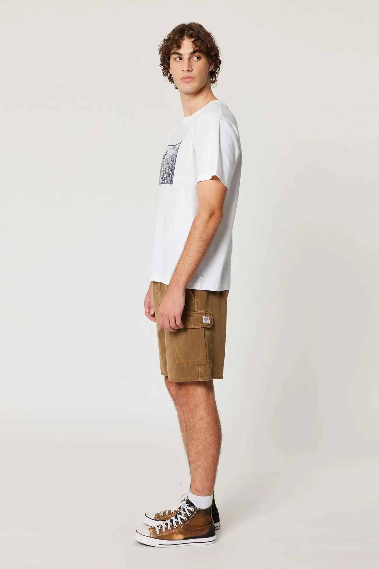 Odor Resistant Technology Angus Classic Tee White