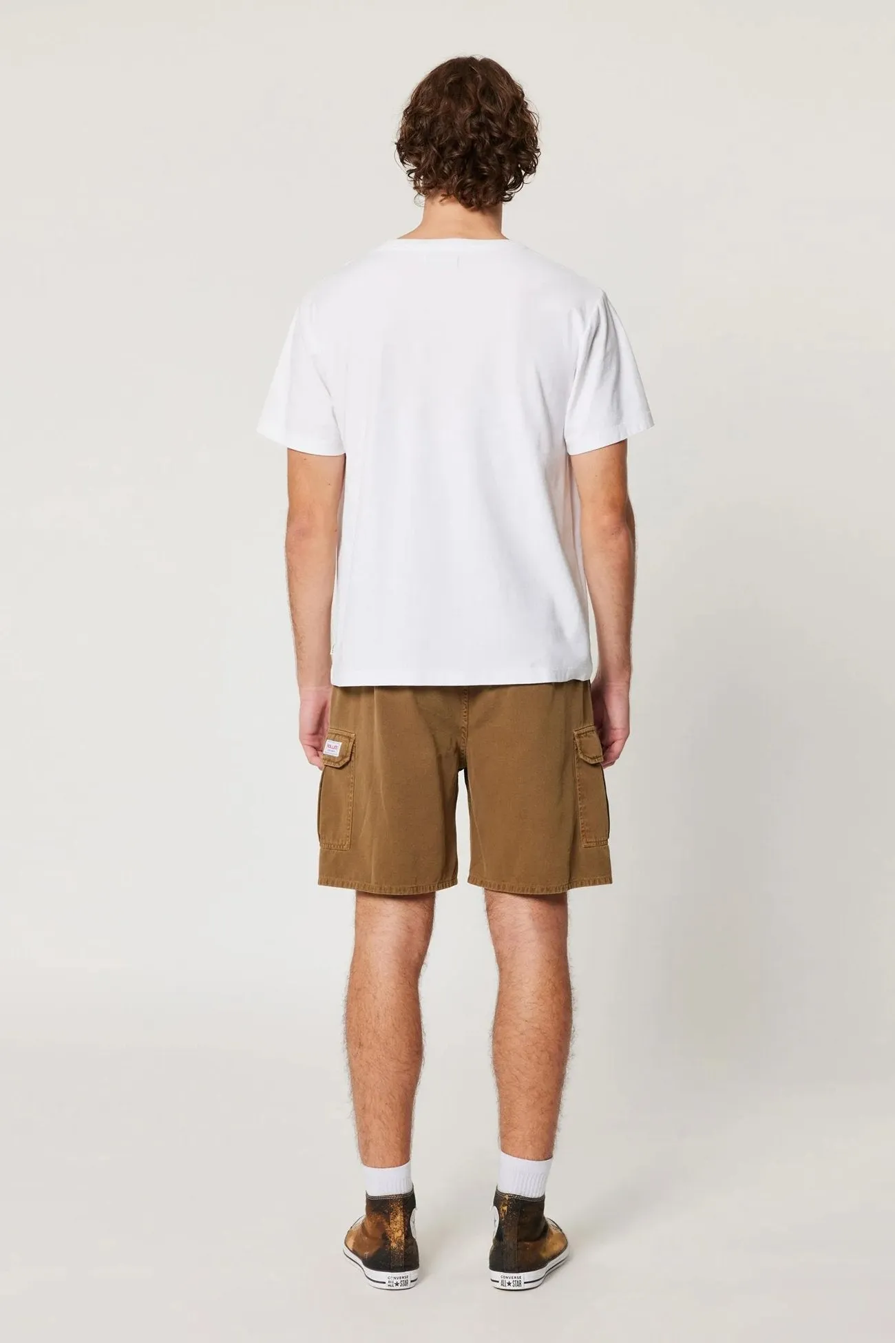 Ventilated Mesh Panels Angus Classic Tee White