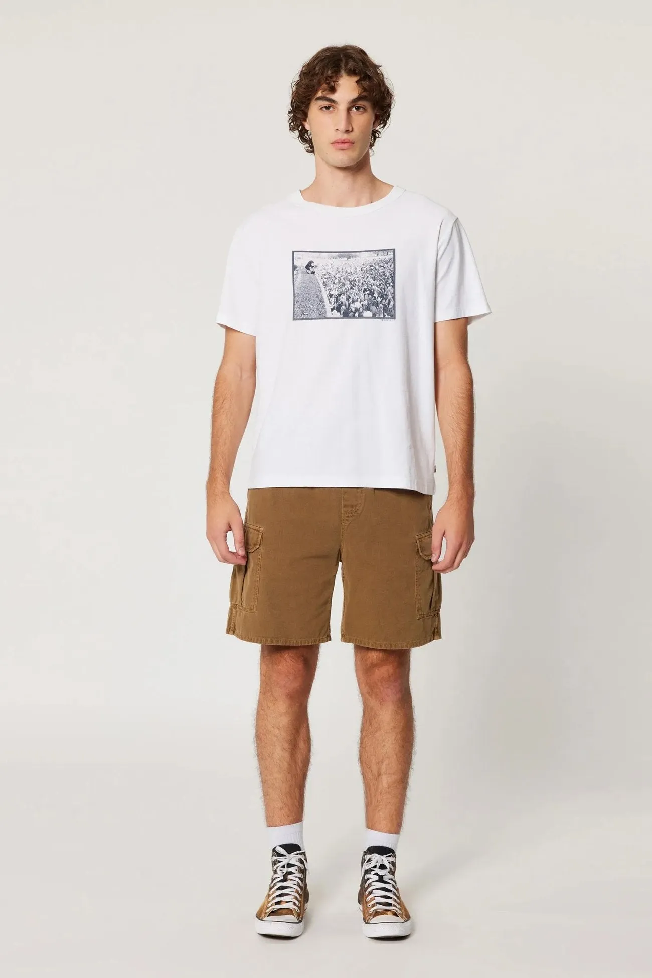 Versatile Base Layer TearResistant Angus Classic Tee White