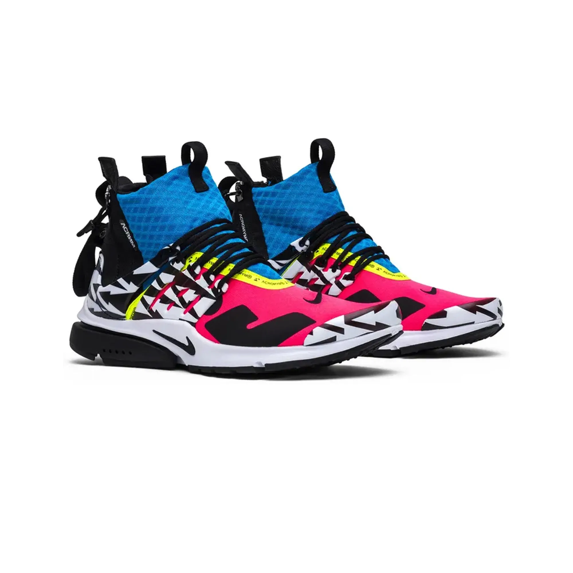 Anti Slip Insole Lightweight Cushioned Sole Nike Air Presto Mid x Acronym 'Racer Pink' (New)
