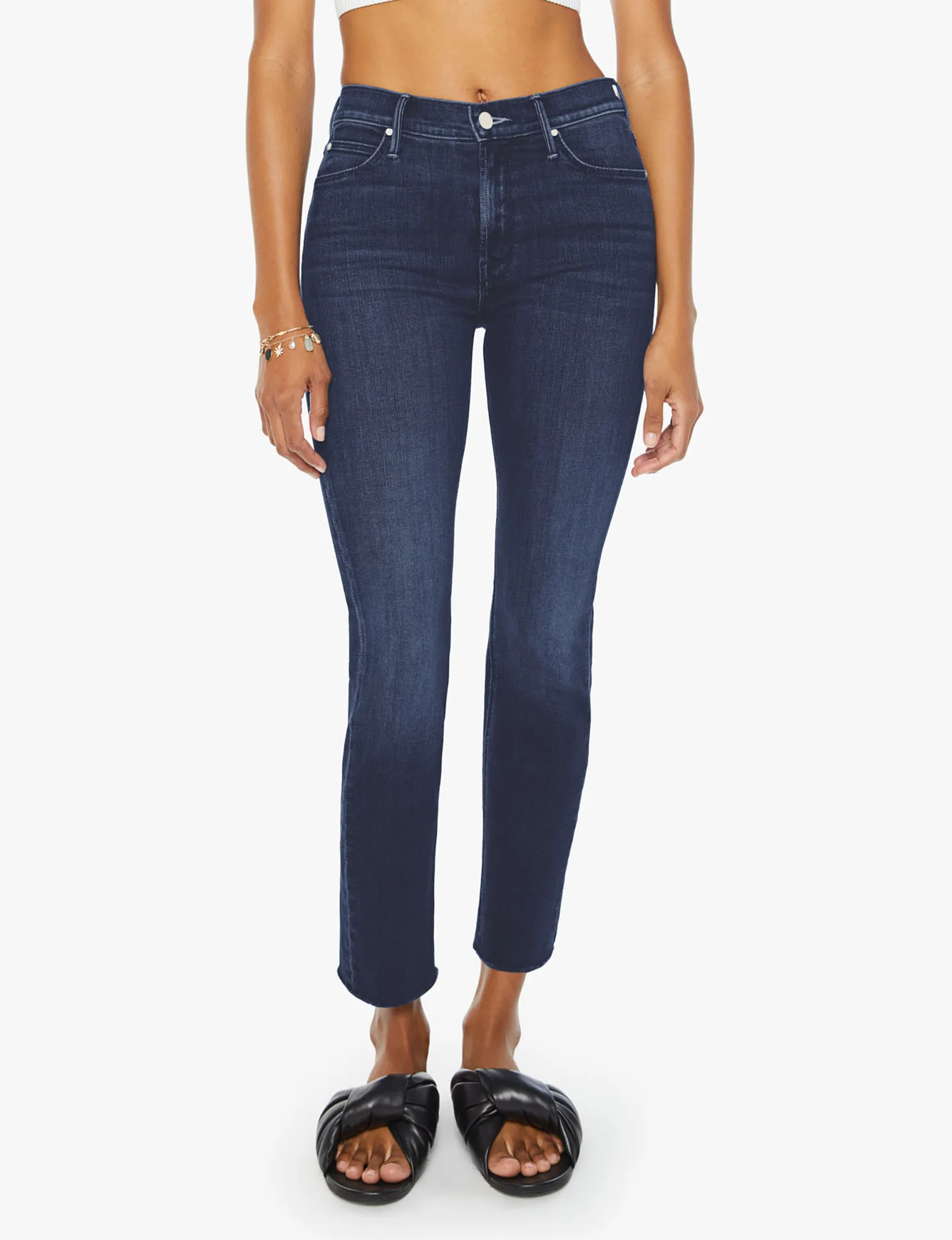 Ankle Mid Rise Dazzler, Chip On My Shoulder Outfit Essential Flexible Waistband