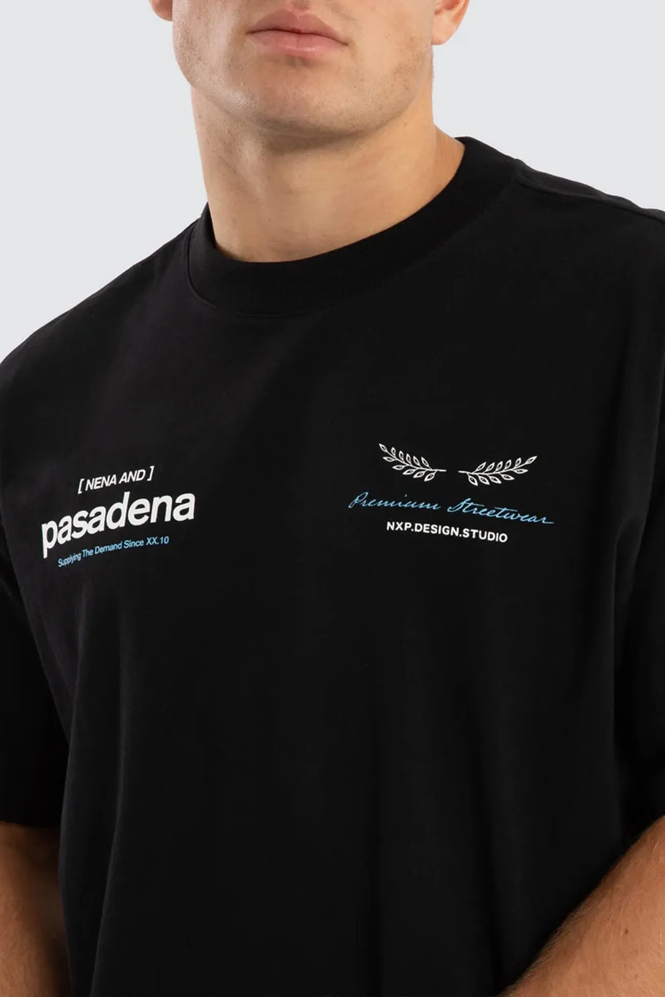 Breathable Mesh Insert Chic Look Anomaly Raptor Tee Jet Black