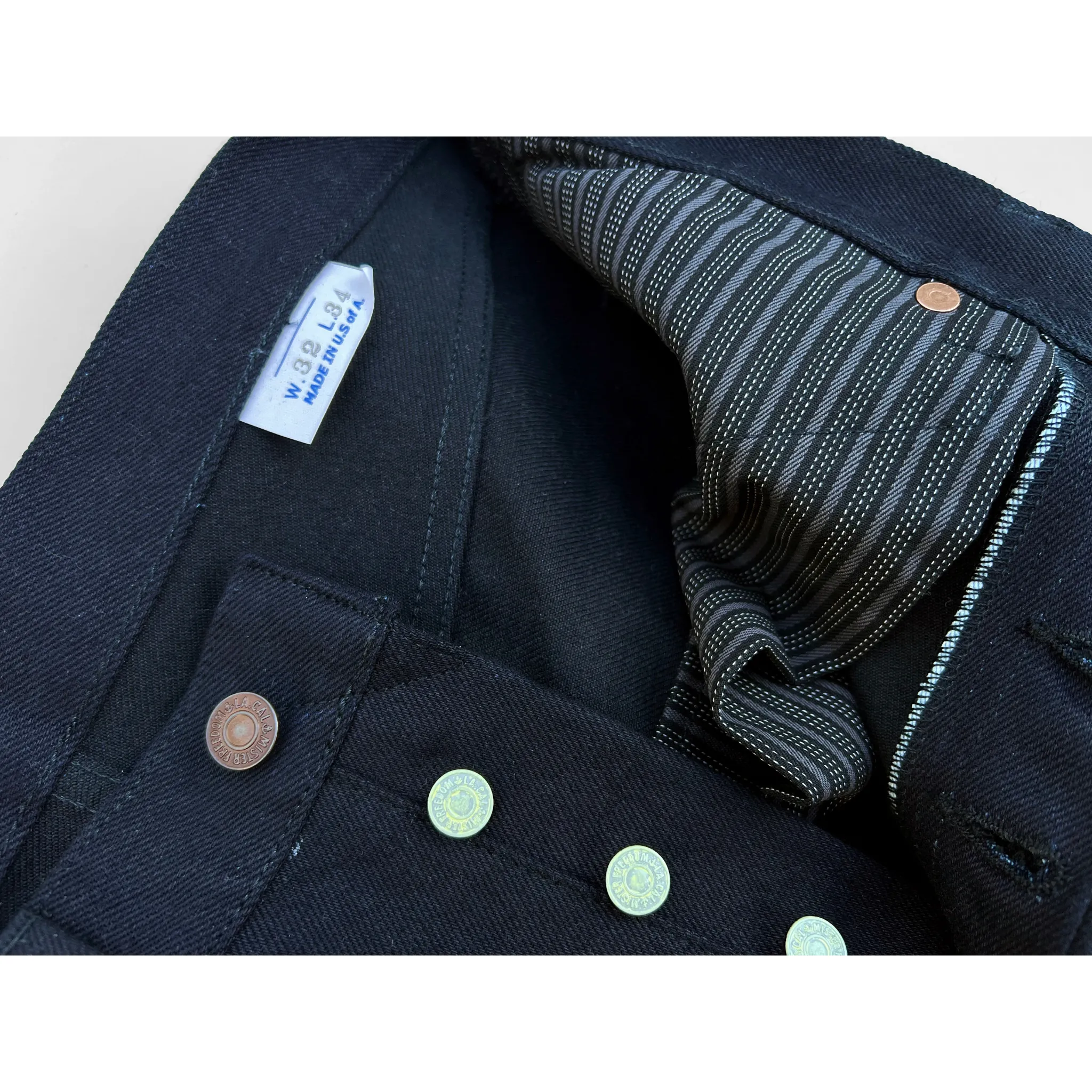 Californian "Outlaw" Lot64 - Midnight MD (Straight Leg) AbrasionResistant Quick-Dry Fabric