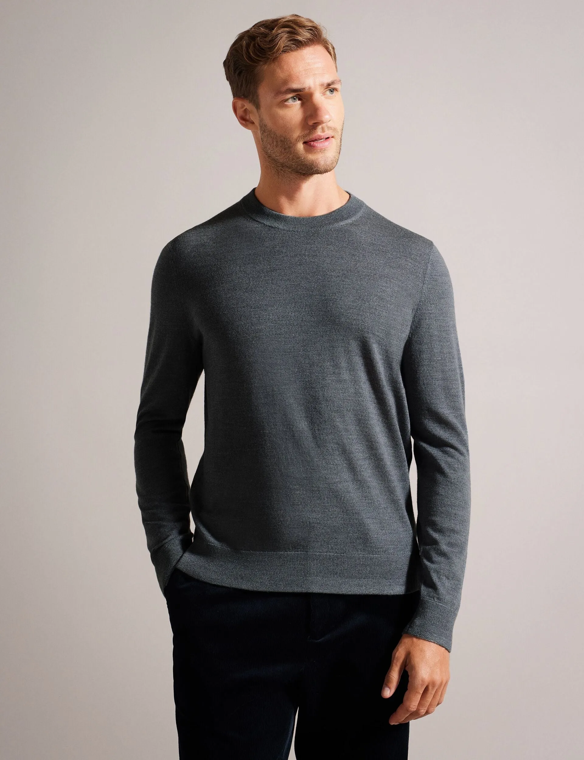 CARNBY | CHARCOAL Casual Wear Fit Breathable Fit