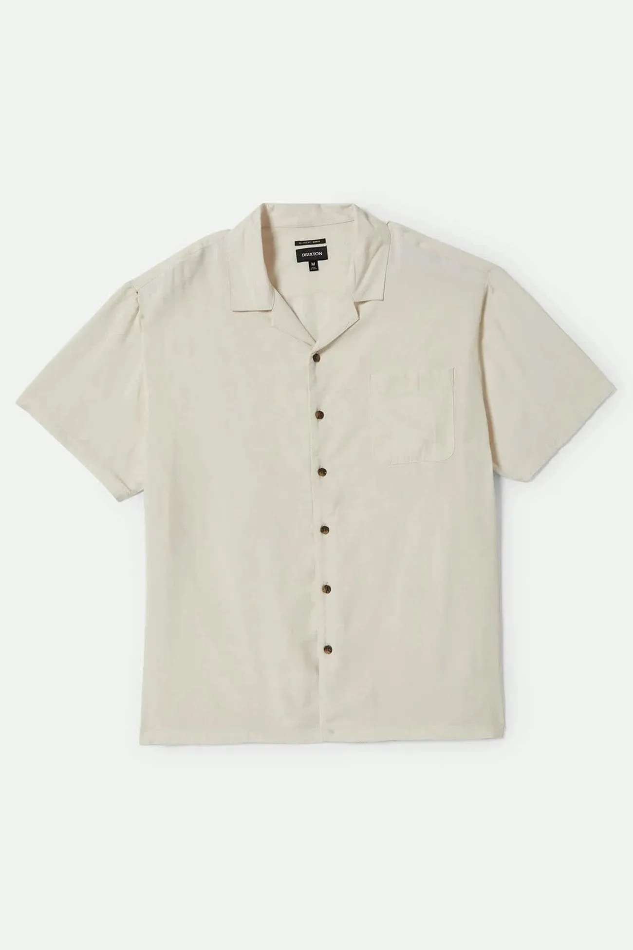 OdorResistant Fabric Bunker Short Sleeve Woven Shirt Whitecap