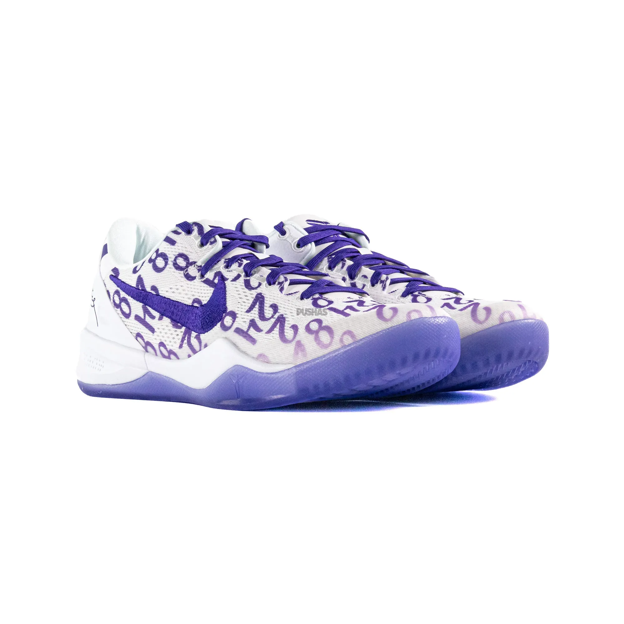 Minimal Design Spring Bounce Nike Kobe 8 'White Court Purple' (2024)
