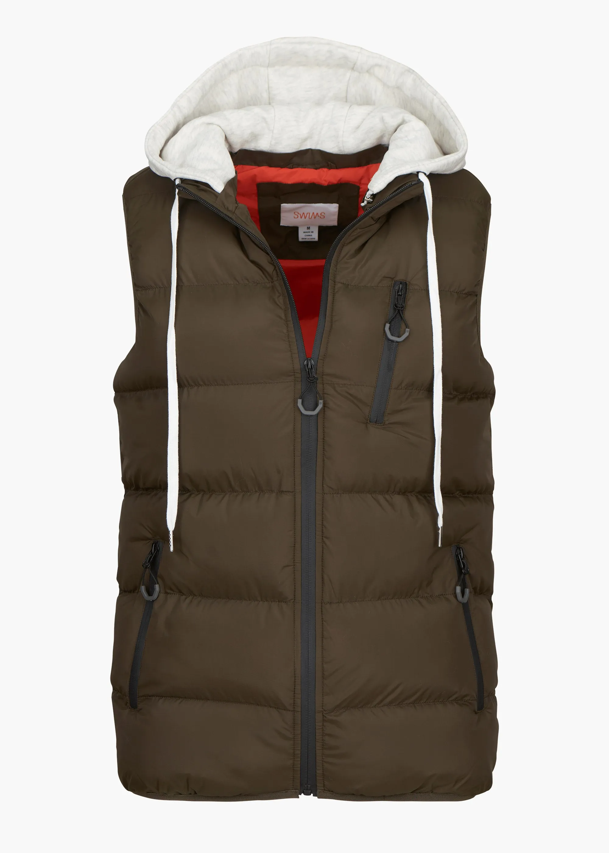 Modern Utility Helg Hoodie Puffer Vest
