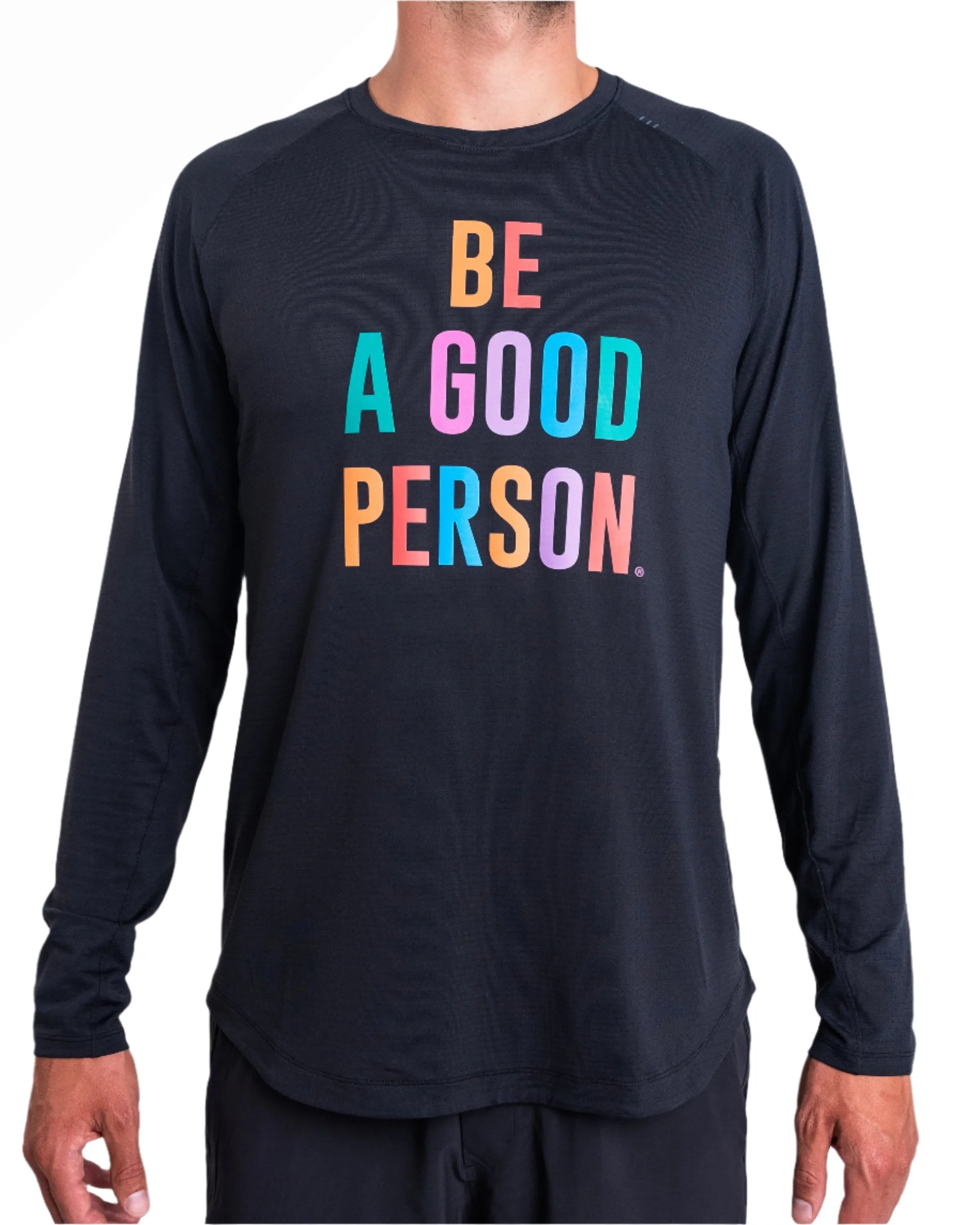 EcoDyeProcess Non Restrictive Collar License to Train Long-Sleeve Shirt - Black - lululemon // BE A GOOD PERSON *Pre-Order*