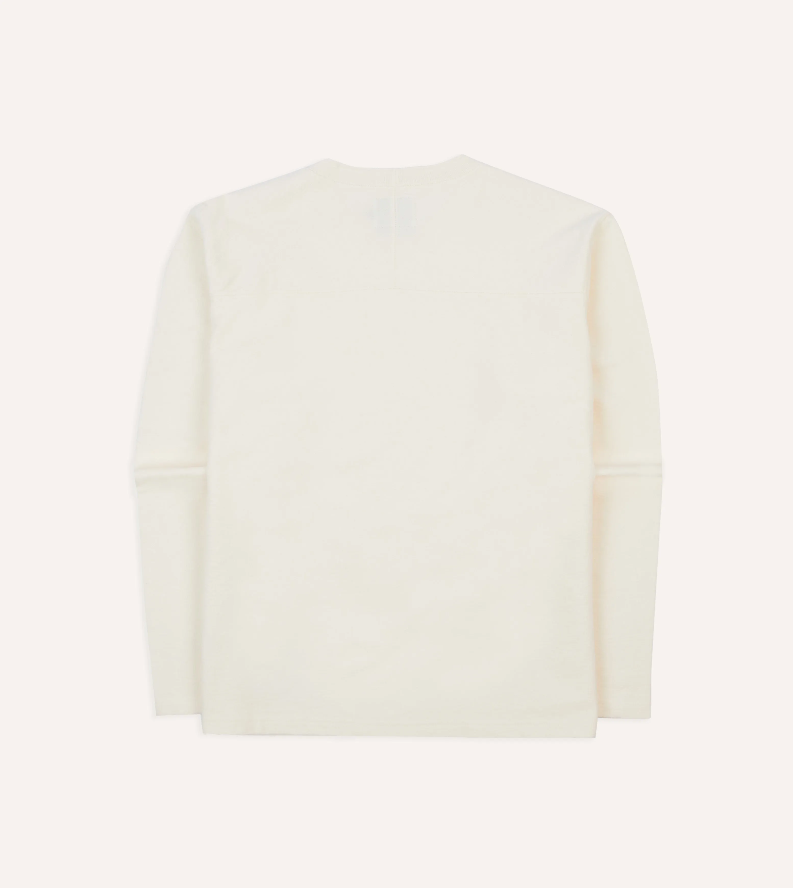 Seasonal Wear Eye-Catching Antique White Panelled Cotton Training T-Shirt