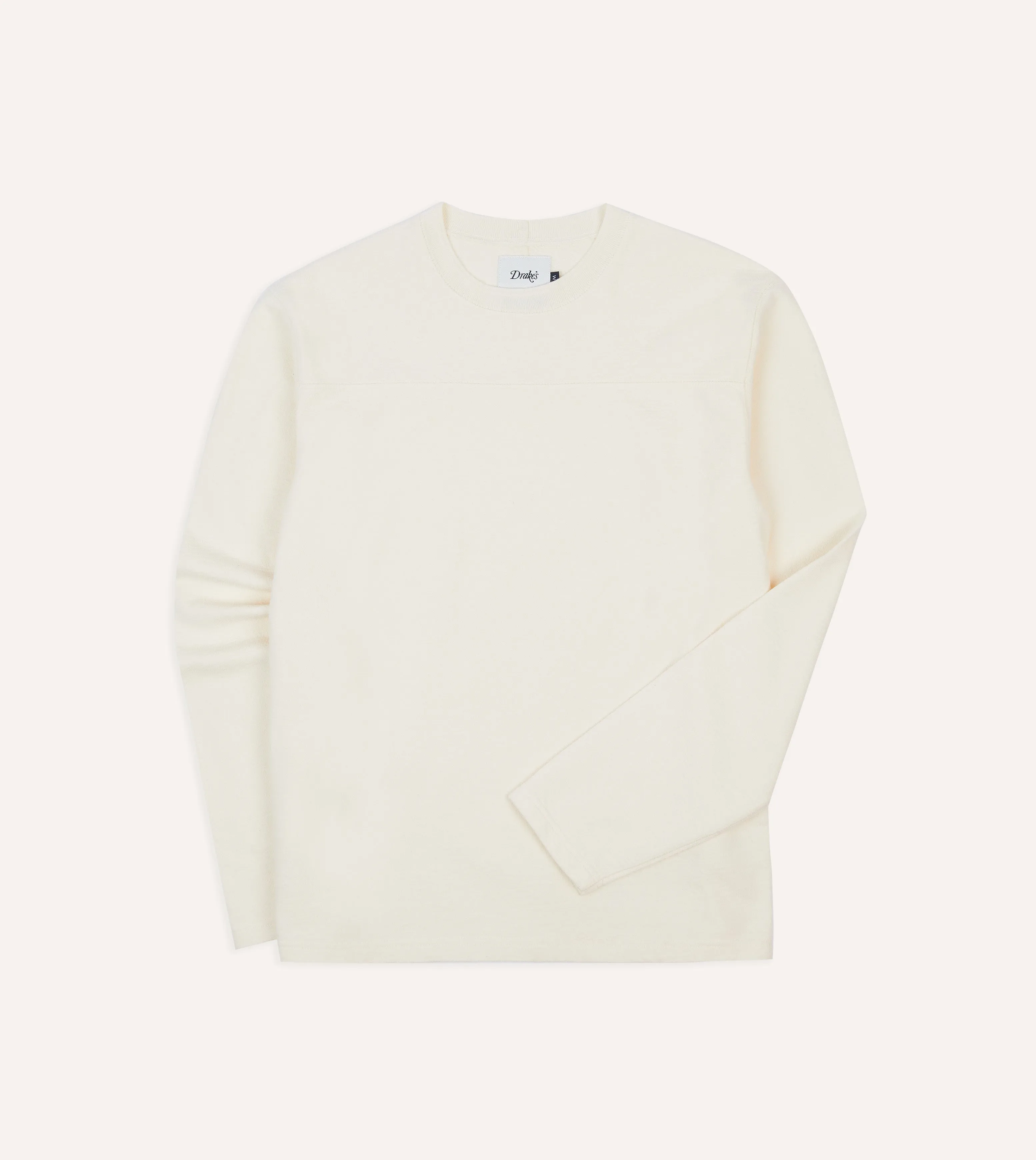 Antique White Panelled Cotton Training T-Shirt Comfy Touch