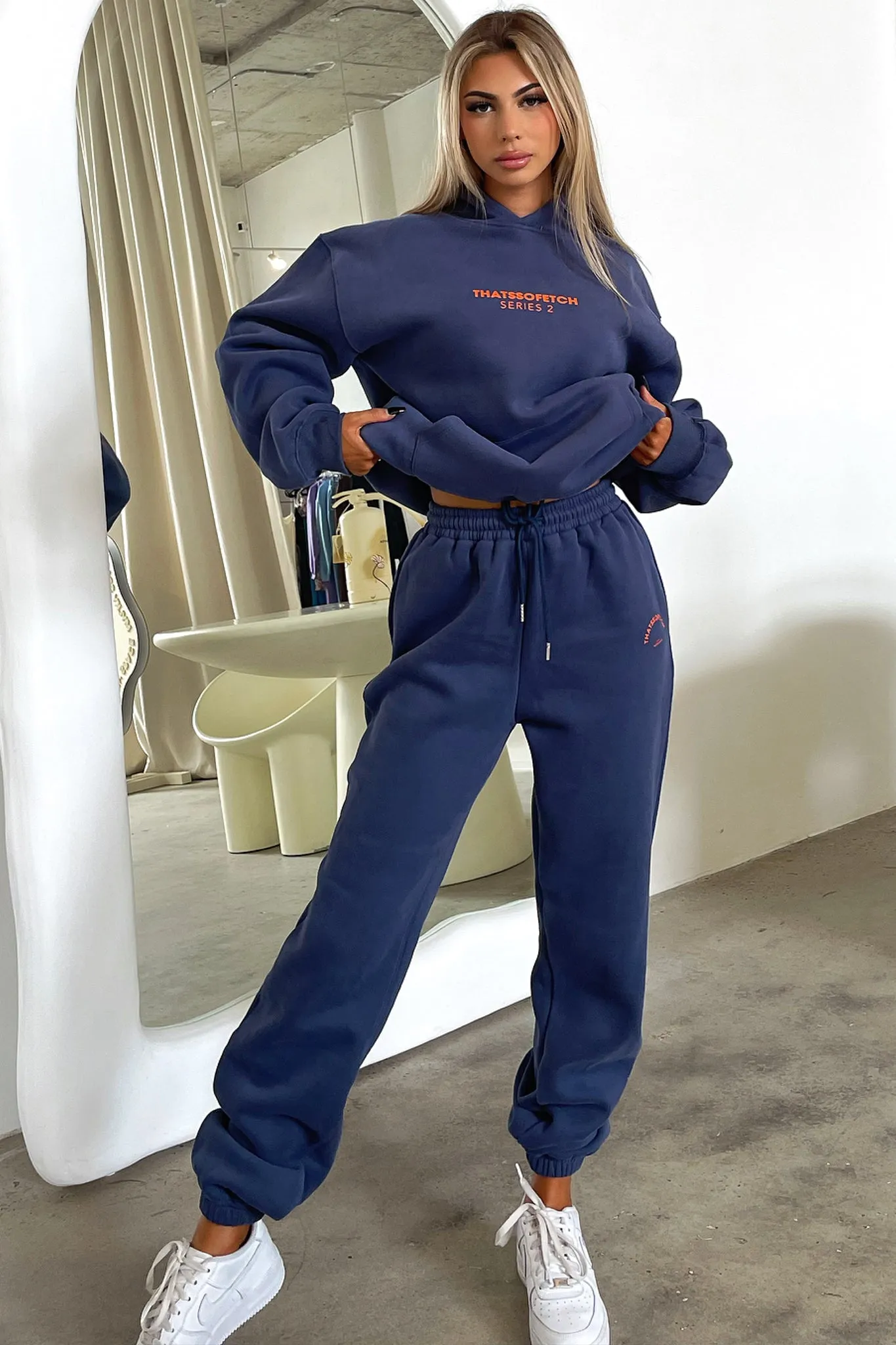Series 2 Sweatpants - Navy Quick-Dry Material Essential Wear