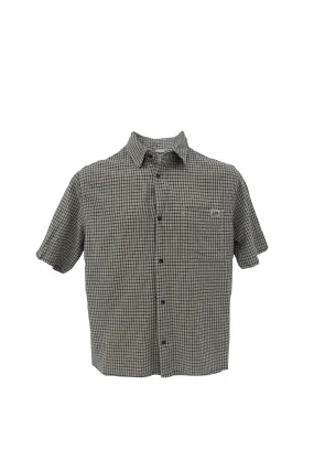 Boxcutter Shirt Ecru Check LowProfileZipperSystem TearResistant