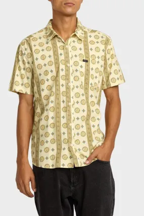 Anytime Short Sleeve Ceramic Durable Blend Breathable Mesh Insert