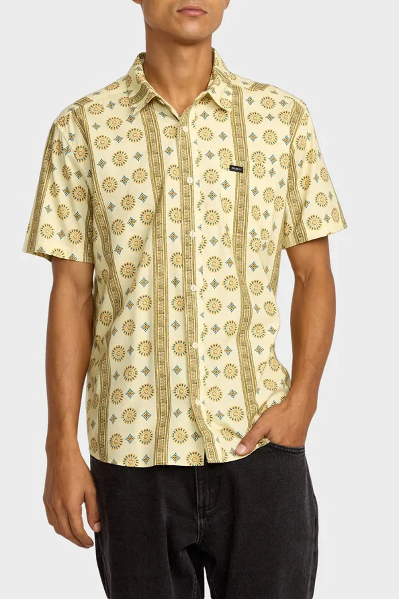 Anytime Short Sleeve Ceramic VersatileNeckline ThermalRegulating Fabric