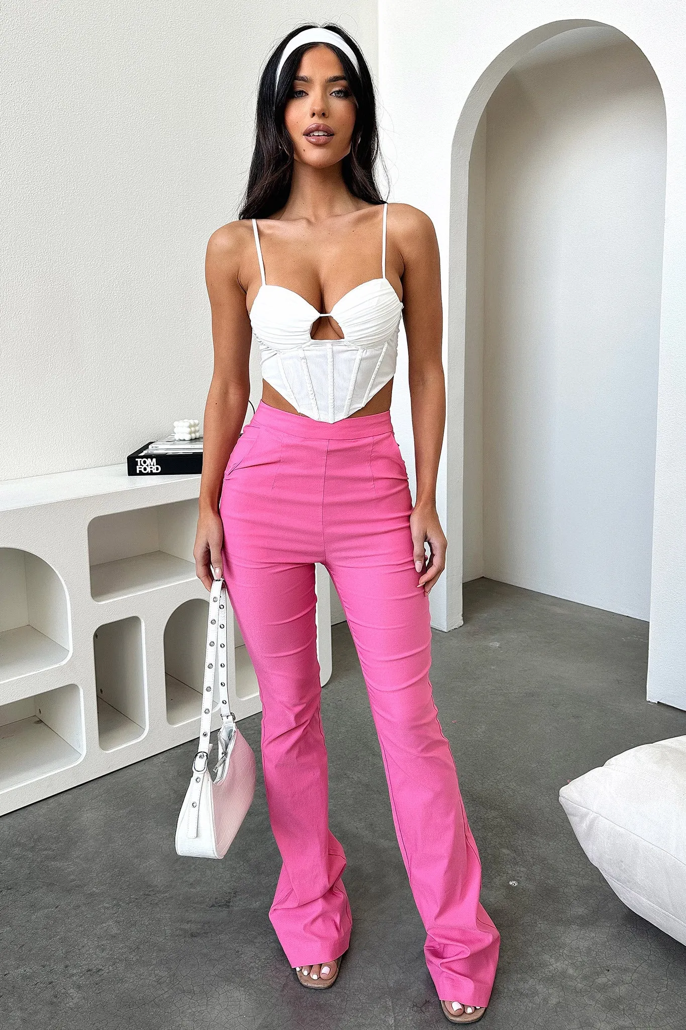Arabell Pants - Pink Layering Piece