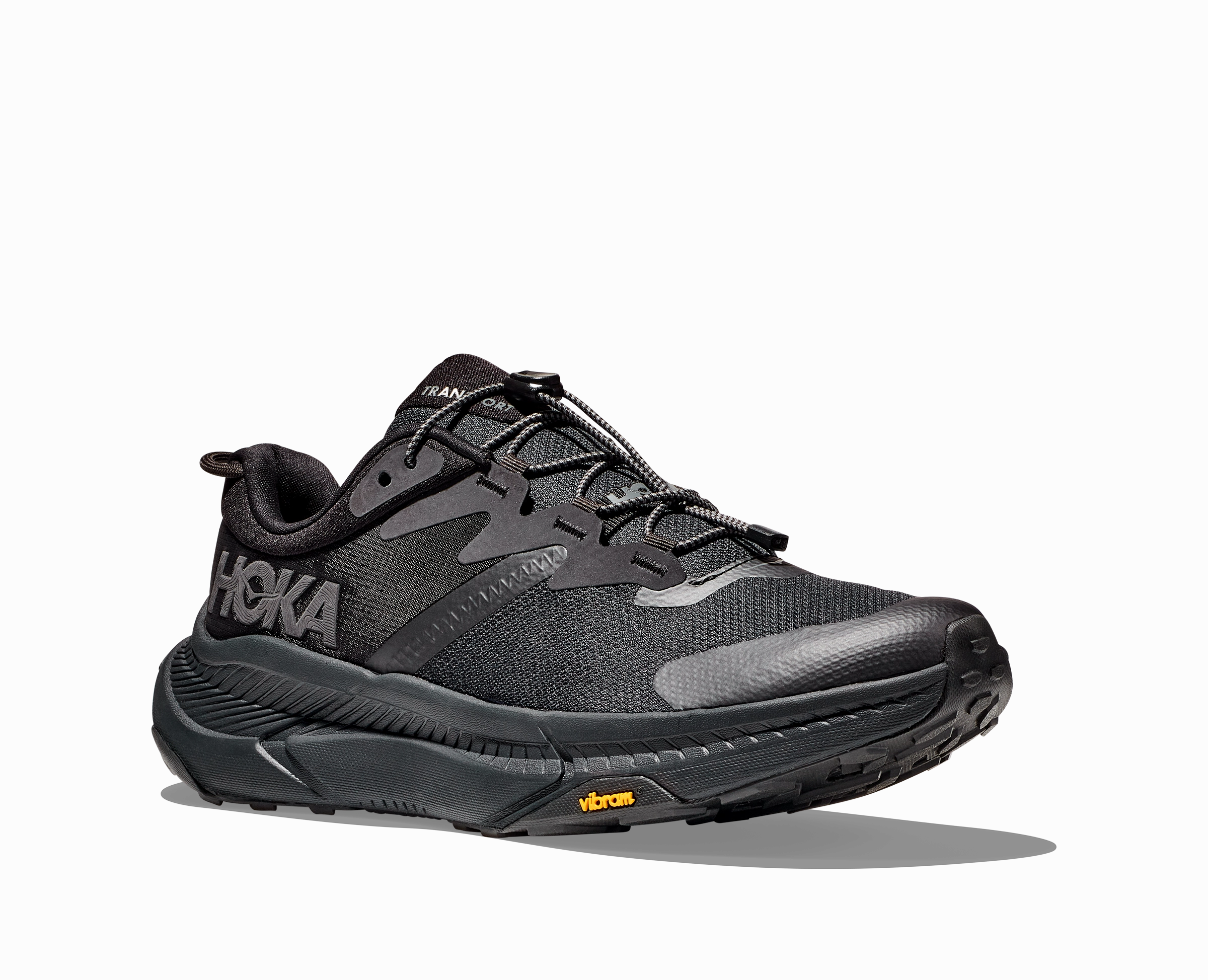 running shoes with traction pattern running on beach shoes HOKA TRANSPORT MEN'S WIDE