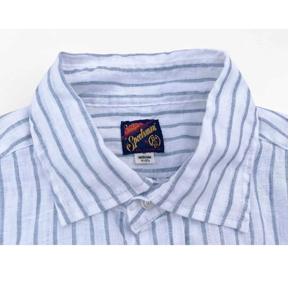 Mountain Retreat Comfort First Fit Aristocrat Shirt - NOS Linen Stripe