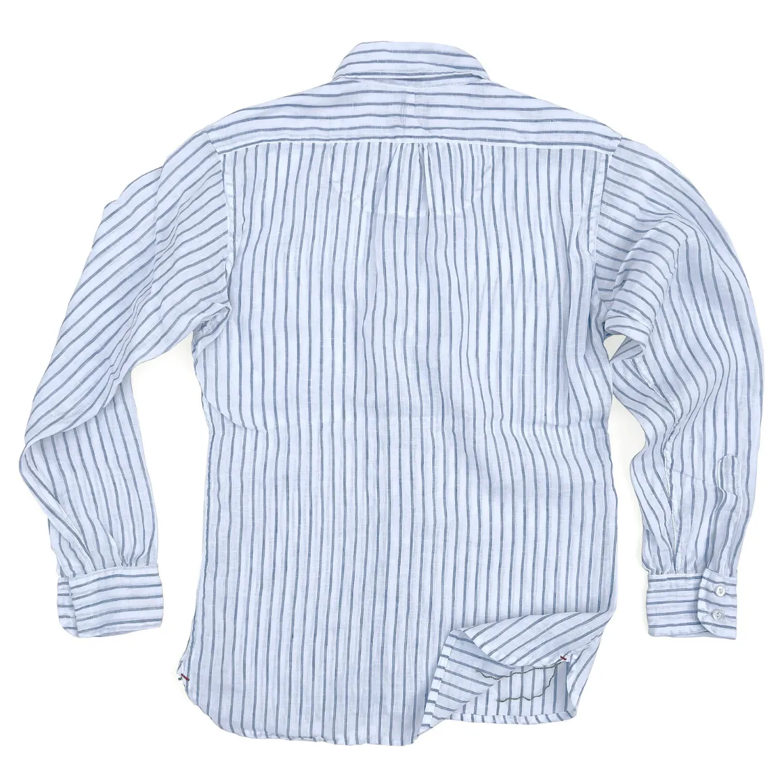Monochrome Palette Aristocrat Shirt - NOS Linen Stripe