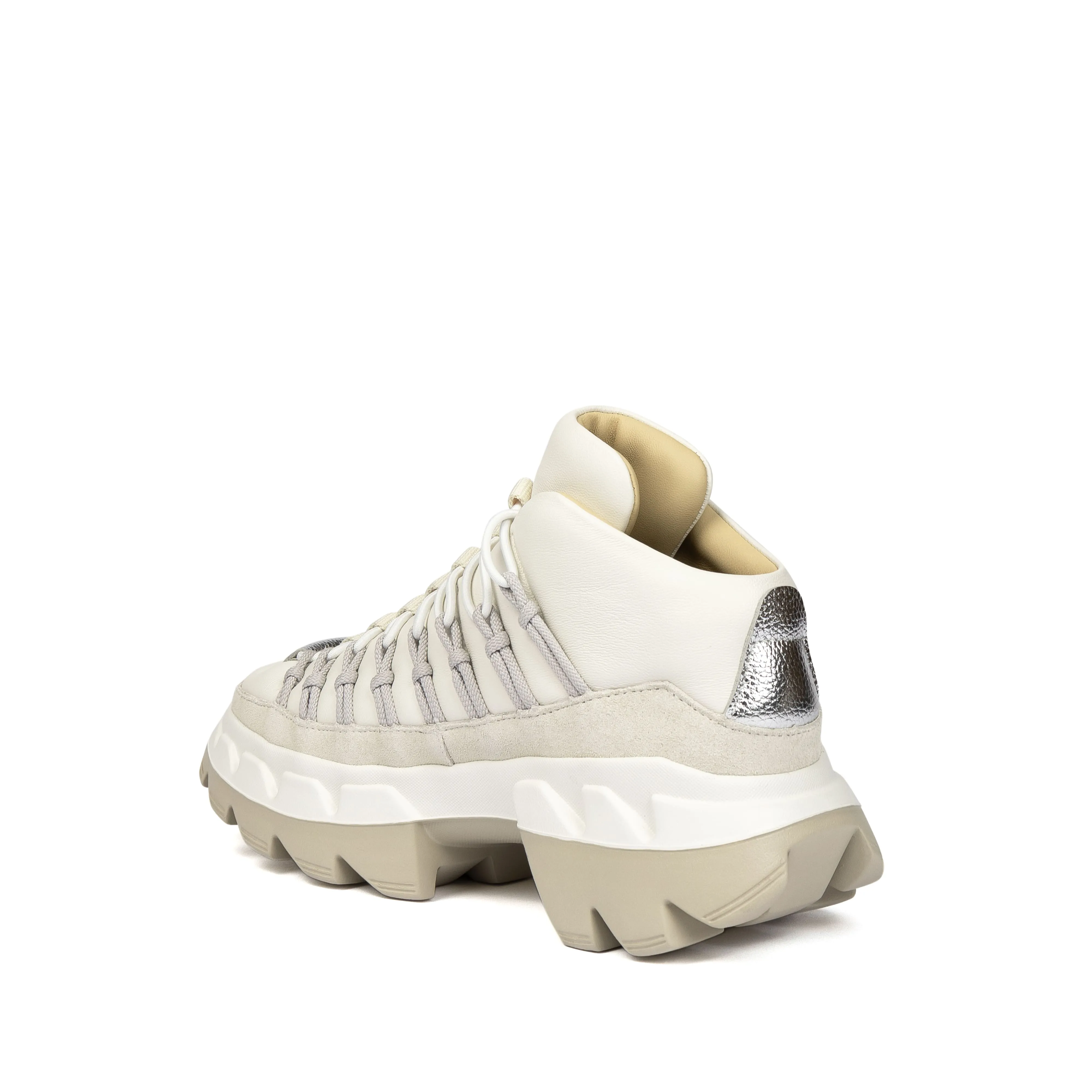 Insulated Functional Minimalist Padded Interior Weekend Wanderer ARKO TEXO WHITE