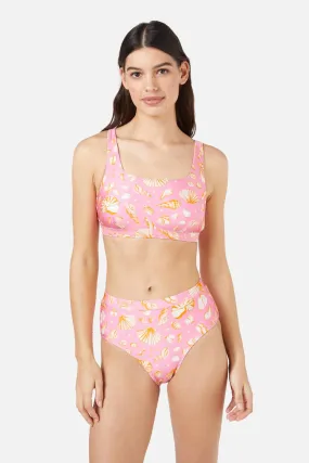 Wide fit Easy Flex Design Sea Shells Bikini Bottom