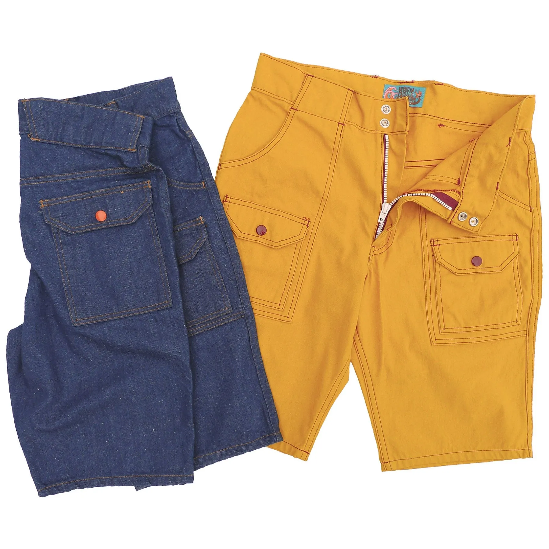 Manureva Deck Shorts - Banana Solid Color