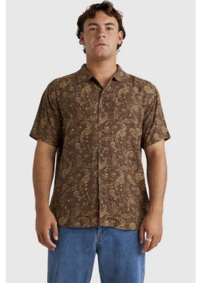 Atlas II Short Sleeve Shirt Plum Durable Color Retention PolishedFinish