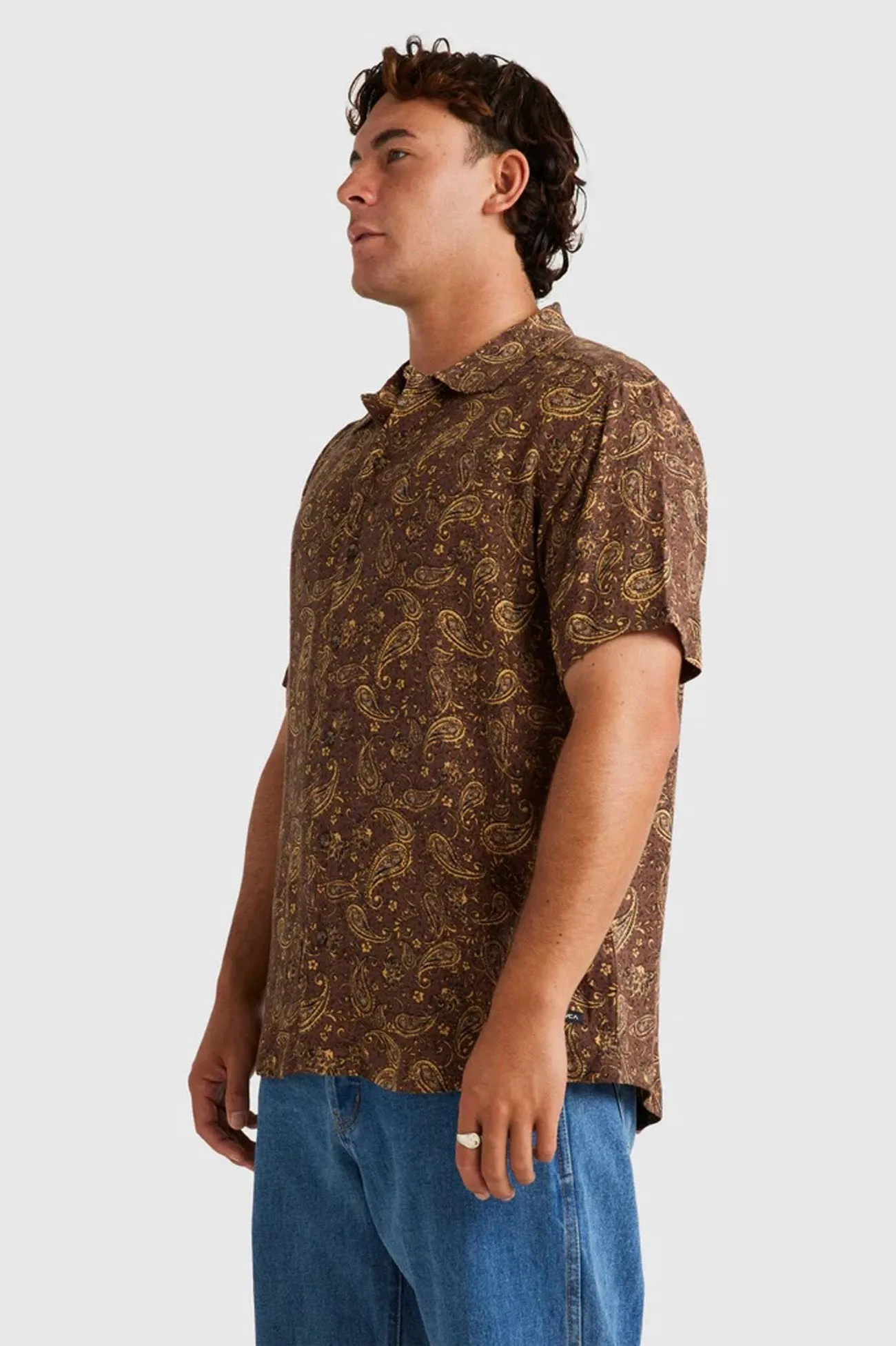 Anti Fade Technology Atlas II Short Sleeve Shirt Plum