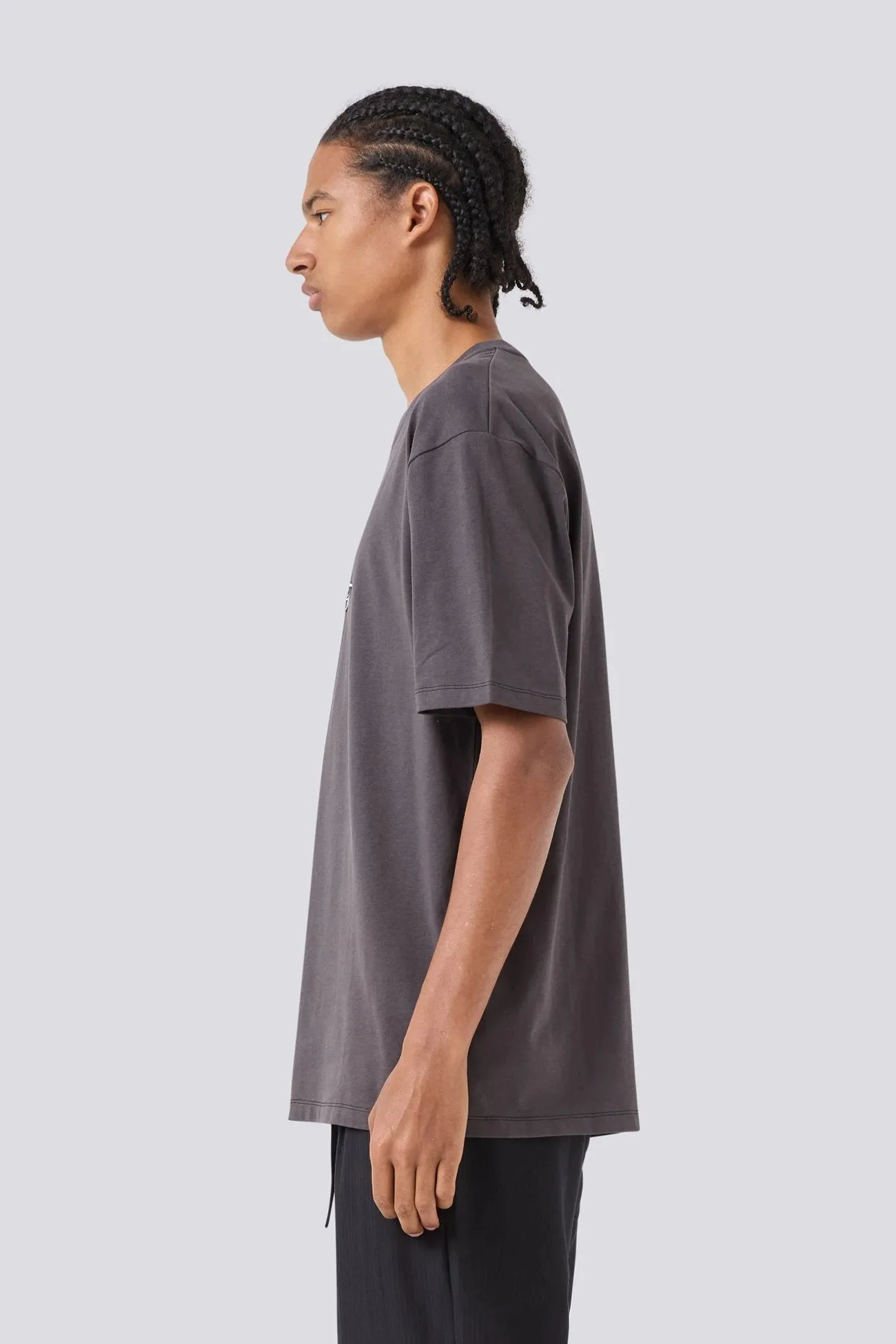 Autograff Tee Pigment Black Bonded Seam Technology
