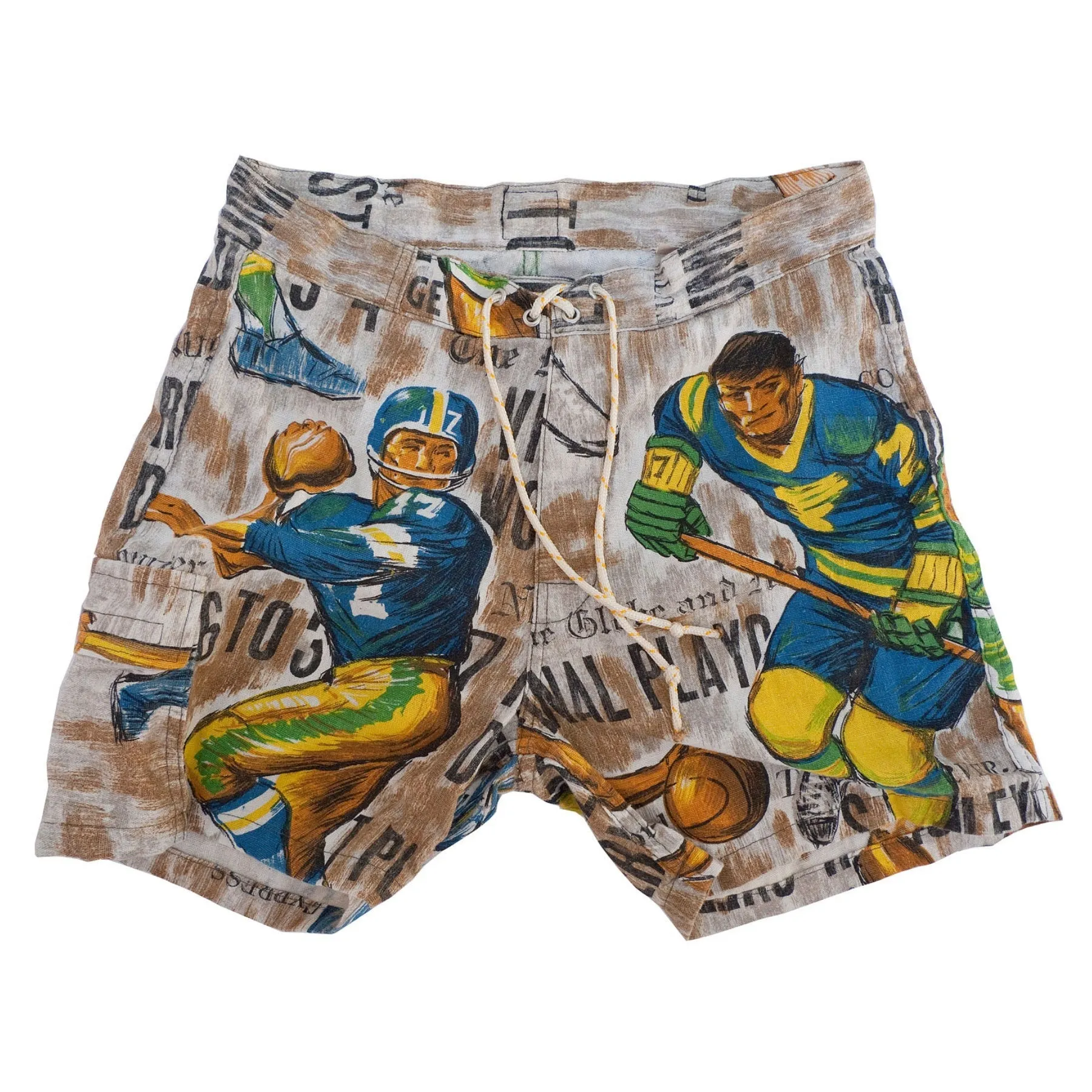 CompactPackable Aventure Beach Trunks "Sports" - Lot.D