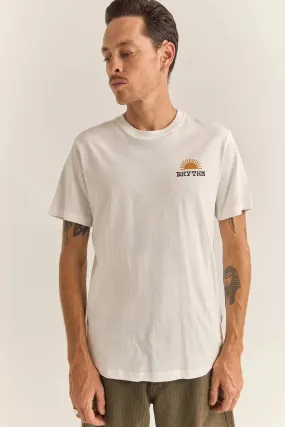 Awake Tee White Reflective Safety Trim Bonded Seam Innovation