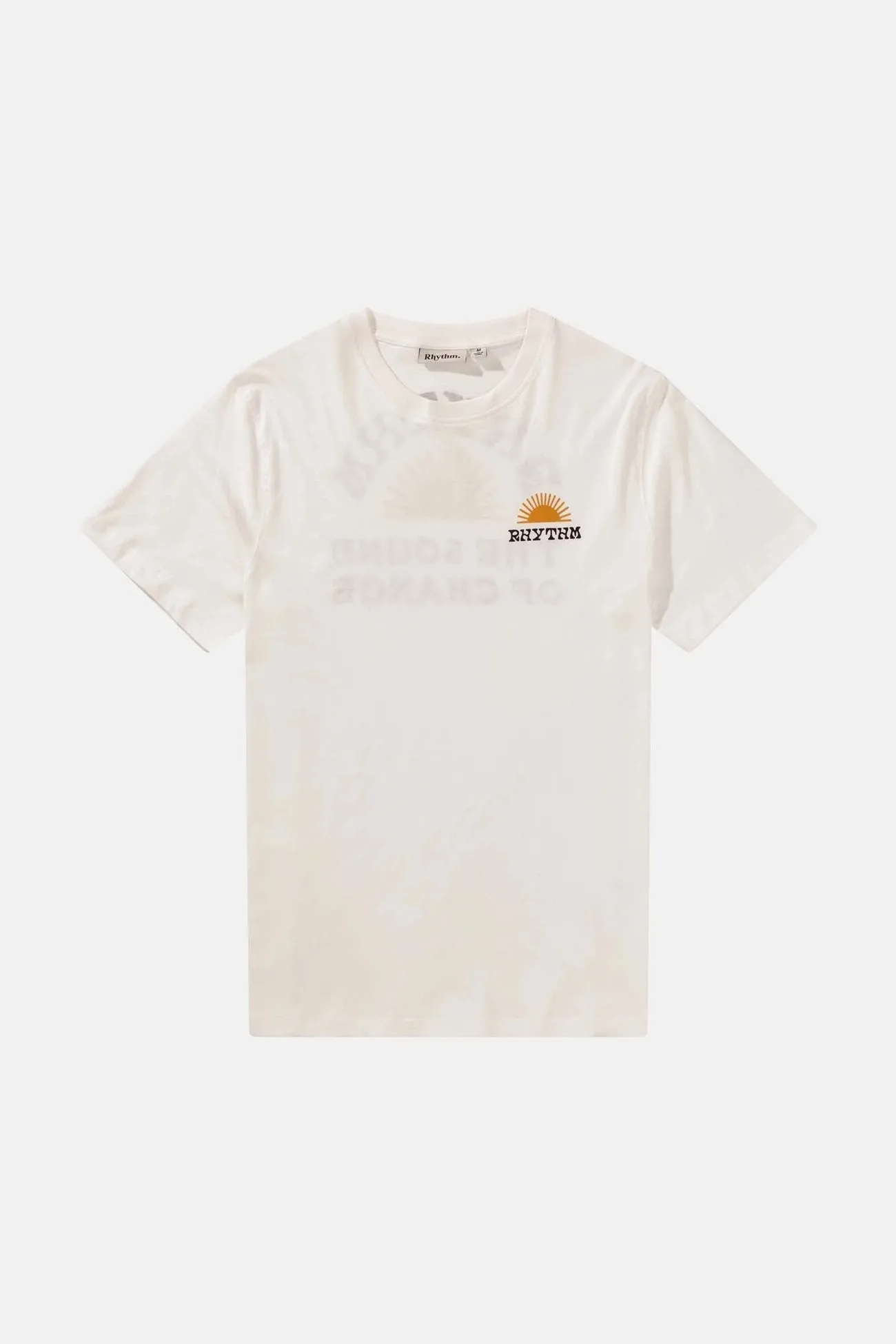 Breathable Mesh Insert TexturedSurface Awake Tee White