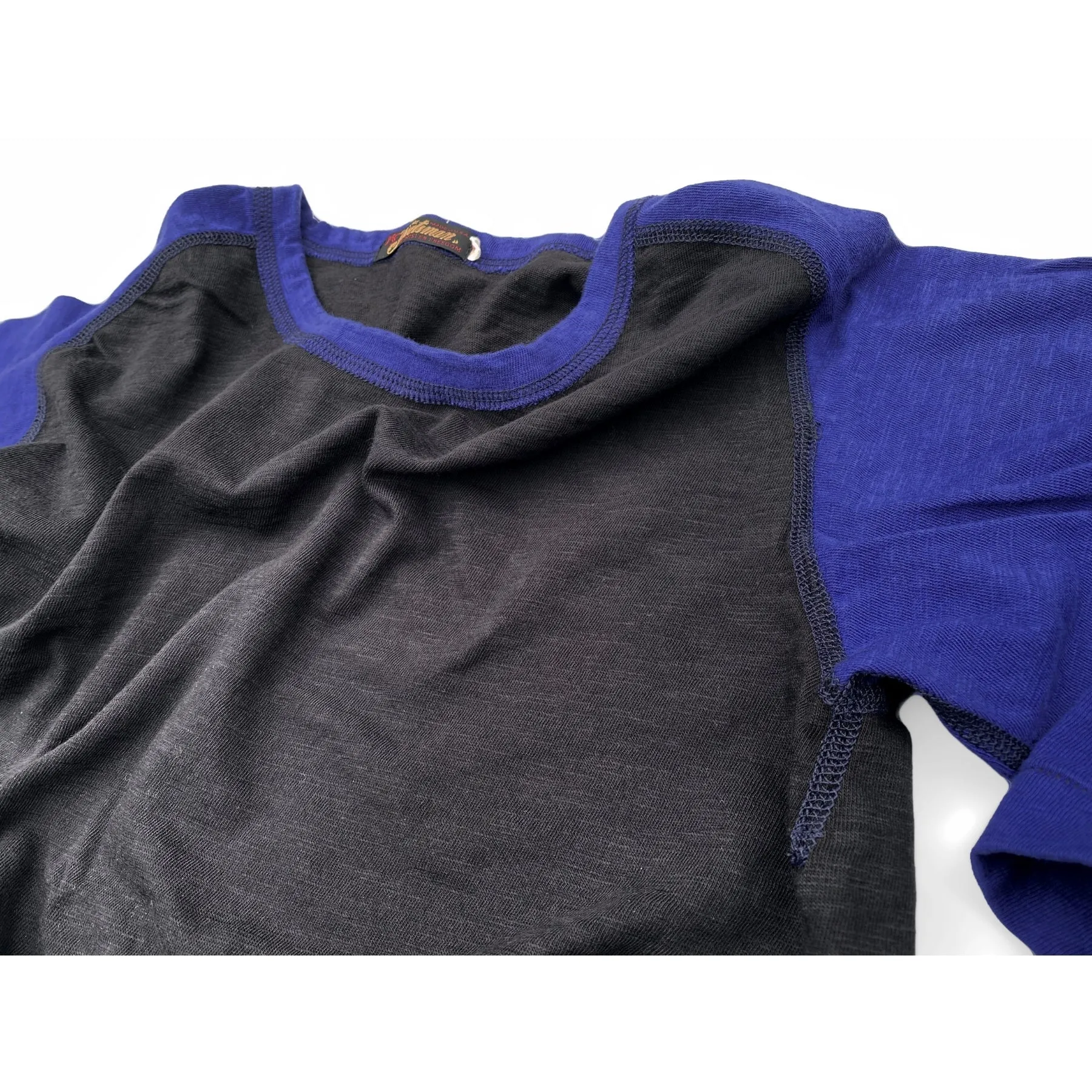 HighDurabilityWeave VentilatedBack Ball Tee - Black/Blue