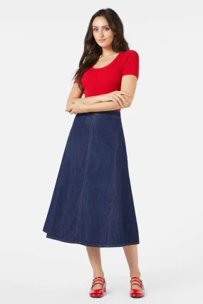 Becca Midi Skirt DurableConstruction Fresh Fit