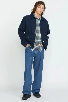 Decorative stitching Billow Denim Jean Bold Blue