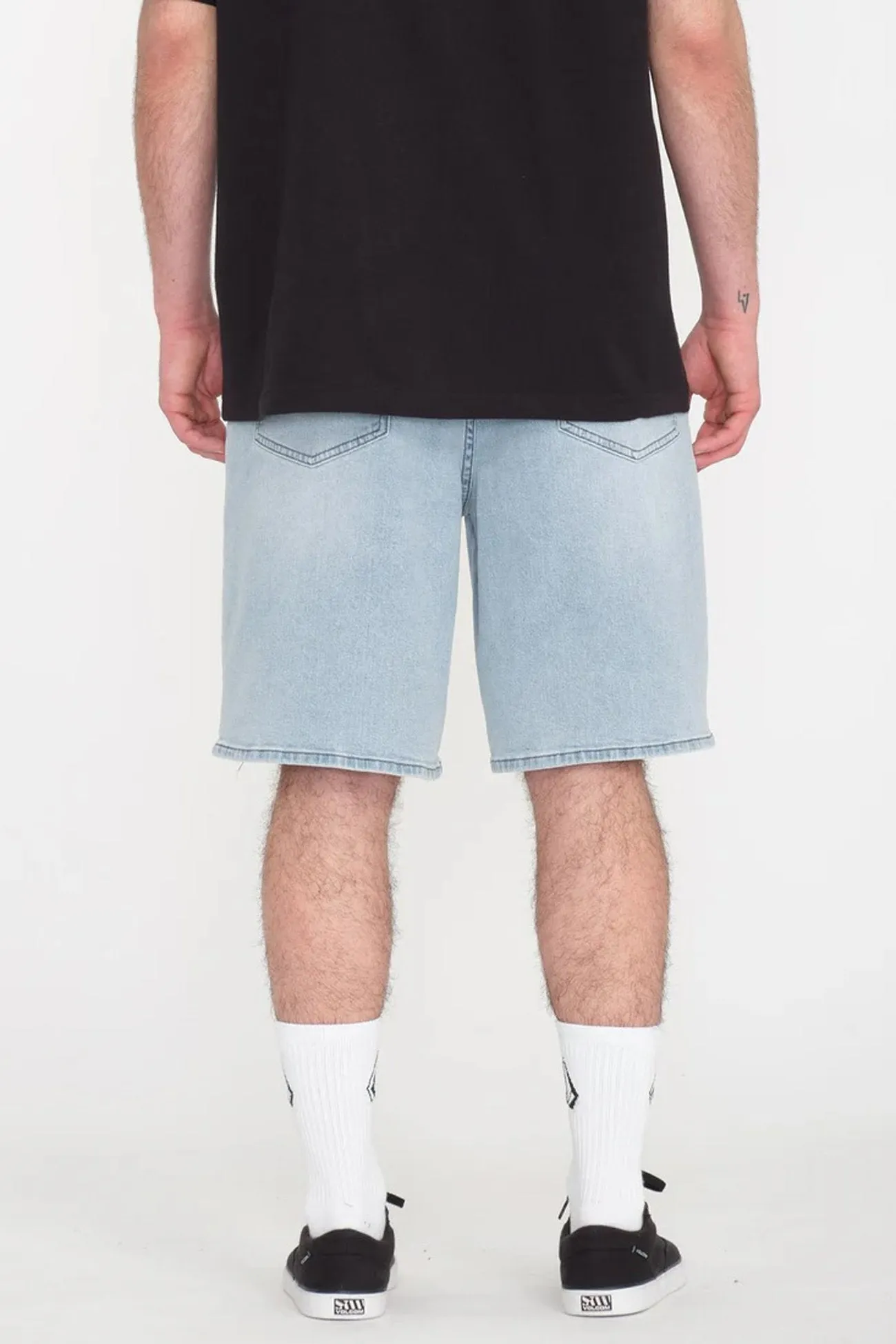 Relax Fit Design Billow Denim Short Desert Dirt Indigo