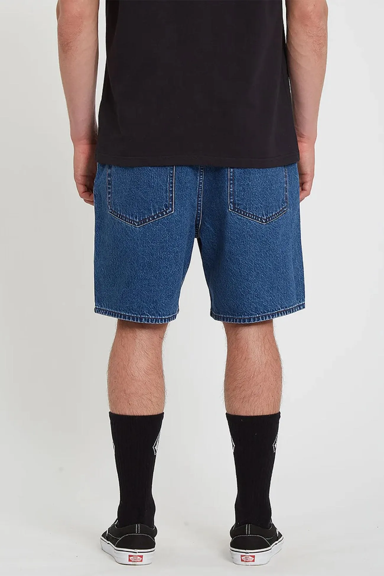 Quick Access Billow Denim Short Oliver Mid Blue