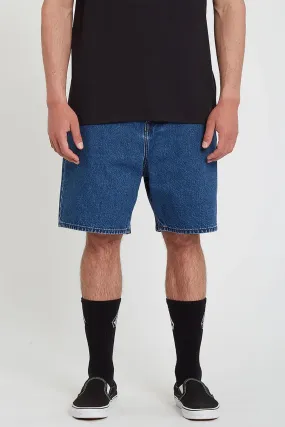 Billow Denim Short Oliver Mid Blue LightweightWeave NonRestrictiveCut