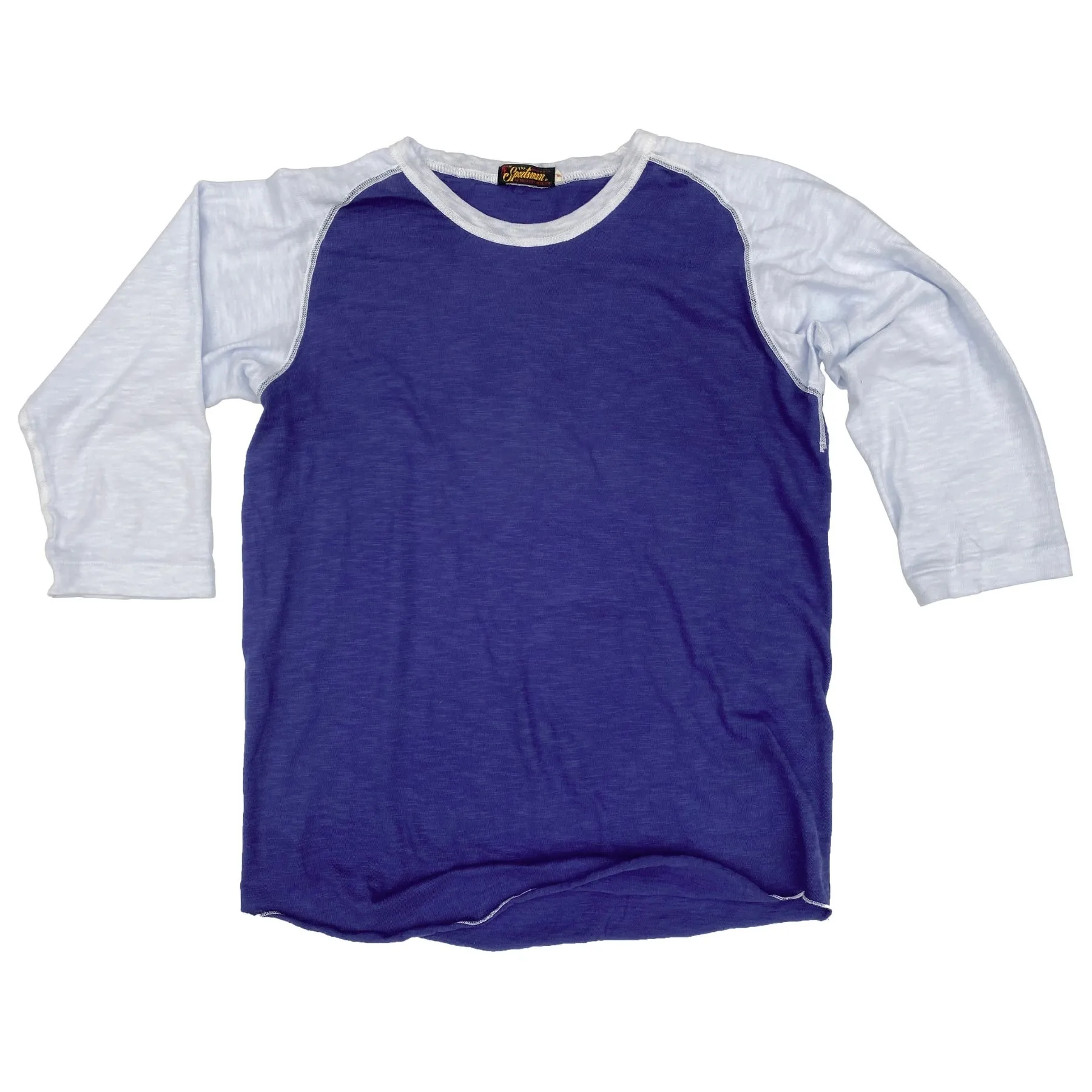 YarnDyeStripe Anti Bacterial Layer Ball Tee - Blue/White