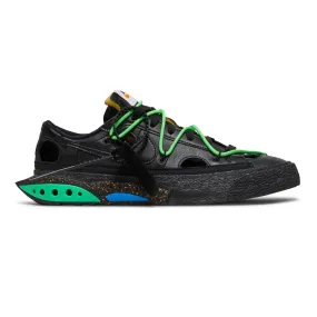 Steady Form Blazer Low x Off-White 'Black Electro Green' (2022)