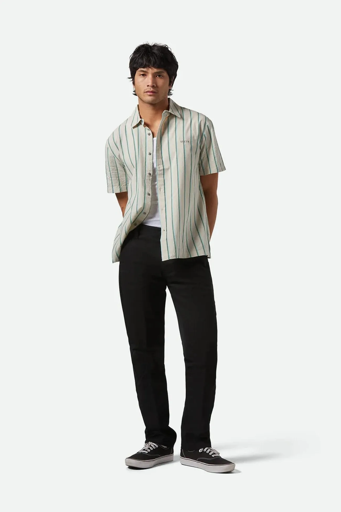 Sporty Stretch Fit Choice Chino Regular Pant Black