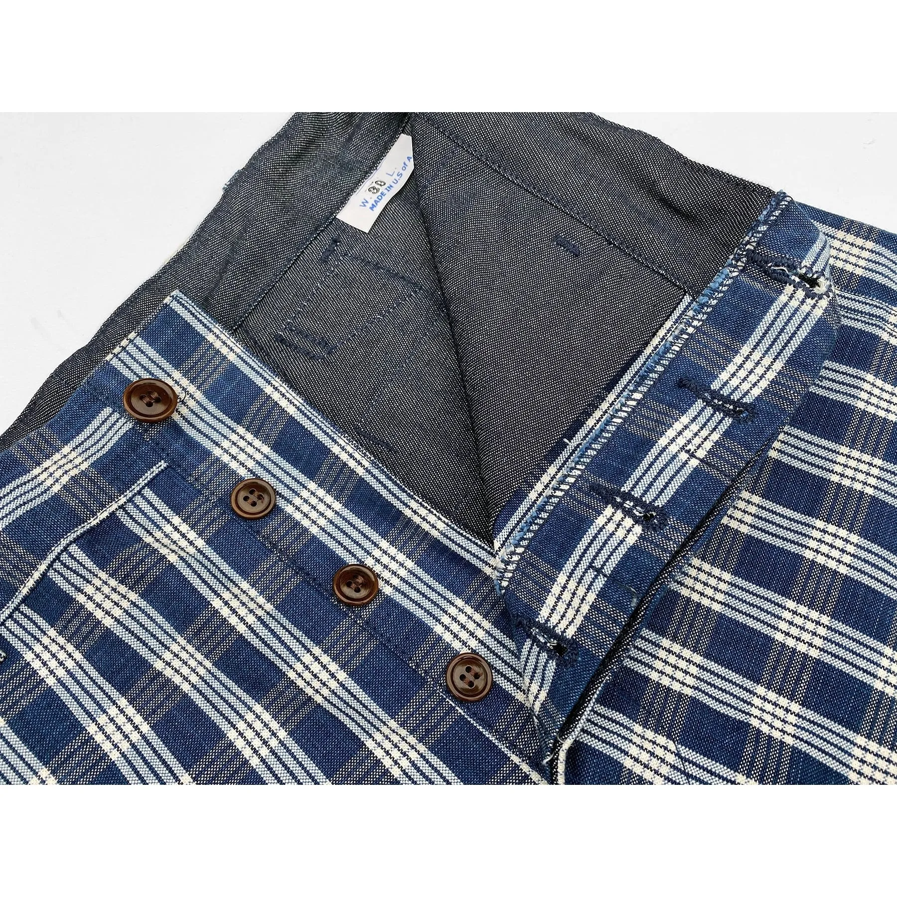 No Slip Waistband Continental Bermudas "Paniolo"