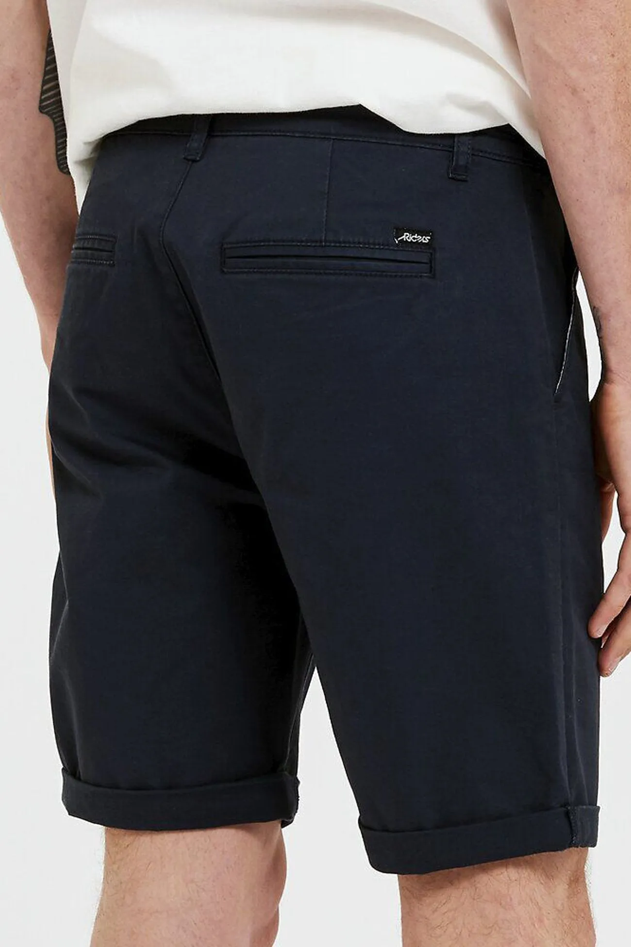 Anti Slip Waistband Chino Short Navy