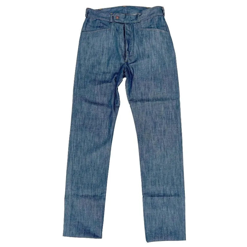 Active Flex WrinkleFreeFinish "Nouvelle Vague" Slacks - NOS "Player" Denim
