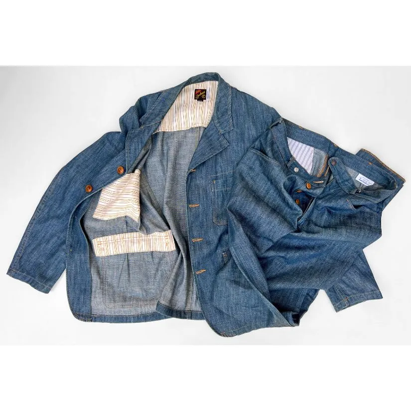 "Nouvelle Vague" Slacks - NOS "Player" Denim Chilly Weather Comfort Casual Edge