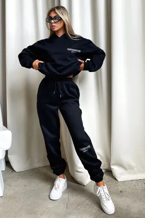 Layer Friendly Softened Hem Series 6 Sweatpants - Black