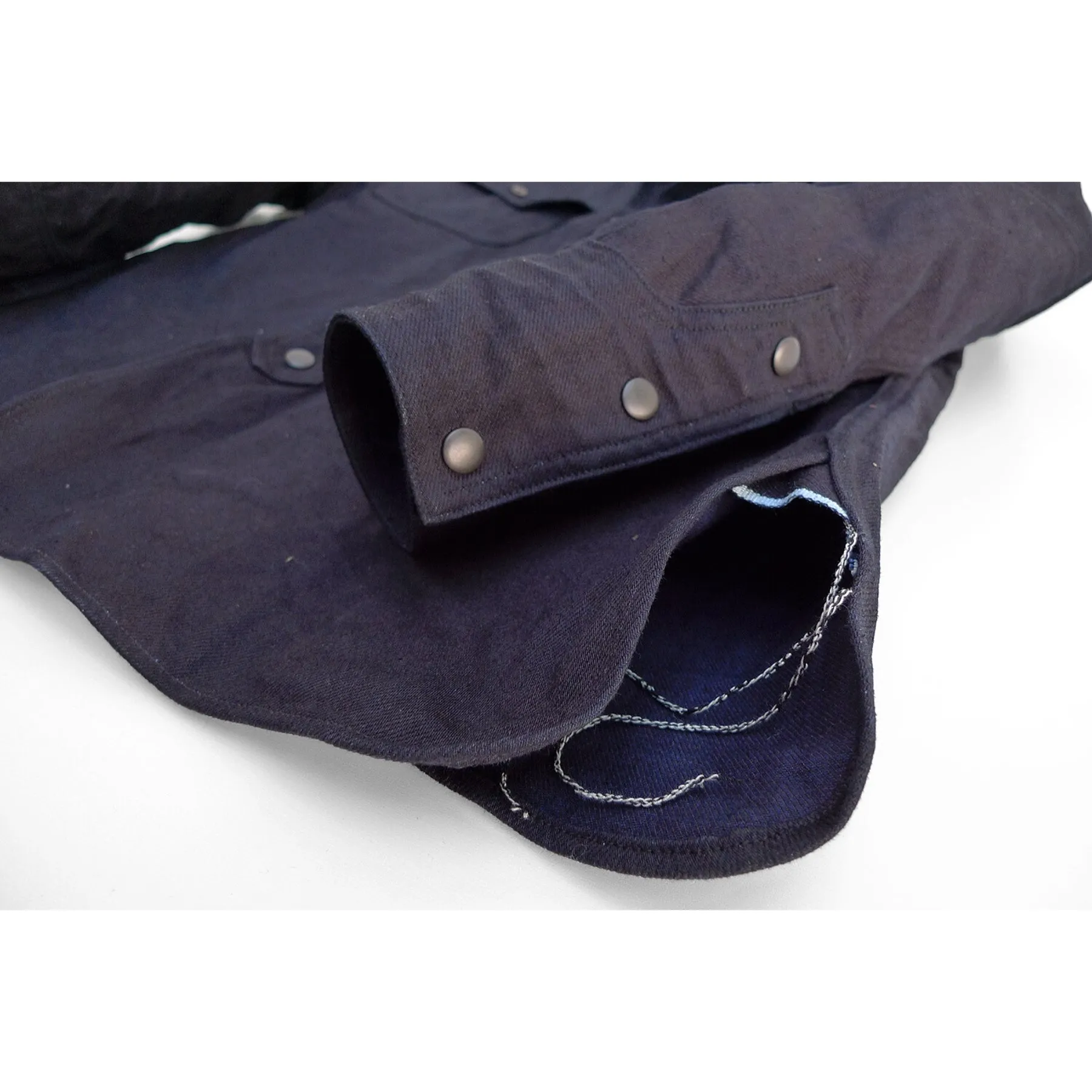 La Tonkinoise Double Indigo Twill Fall Fashion Flexible Material