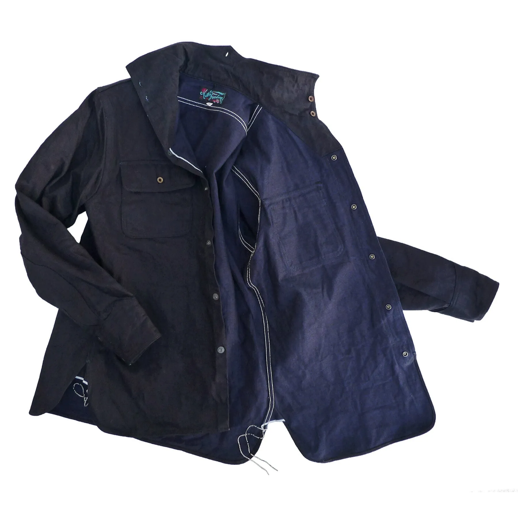 Party Ready Quick Dry Construction La Tonkinoise Double Indigo Twill