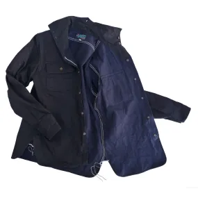 Party Ready Quick Dry Construction La Tonkinoise Double Indigo Twill