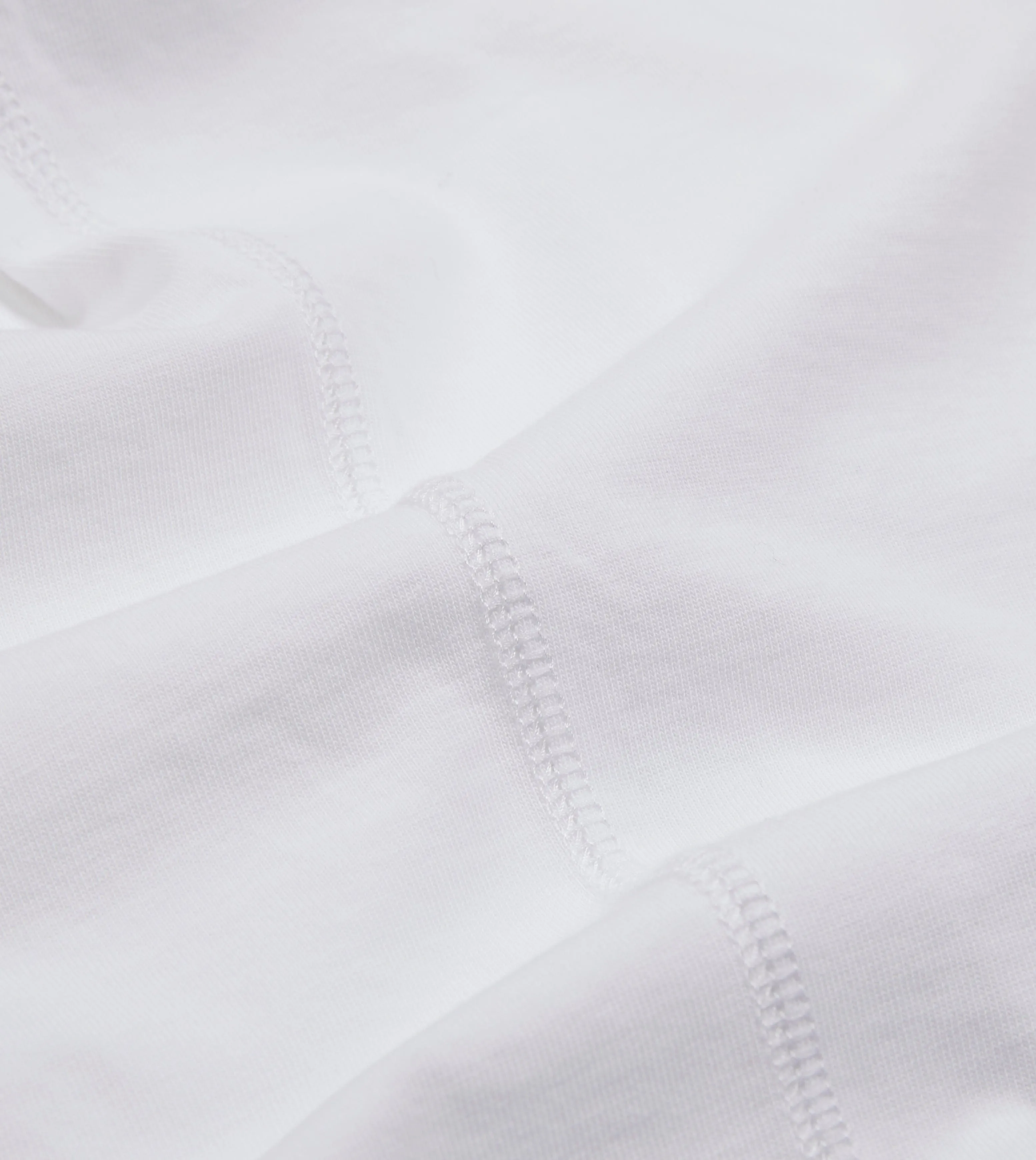 White Cotton Crew Neck Hiking T-Shirt Unisex Core